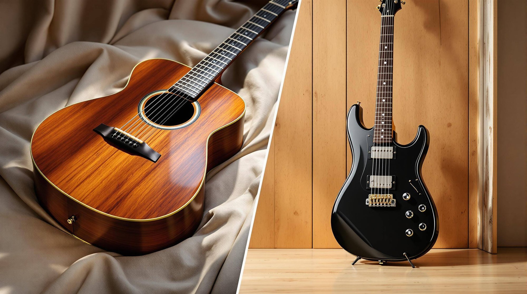 Acoustic vs Electric Guitar - Which to Choose First