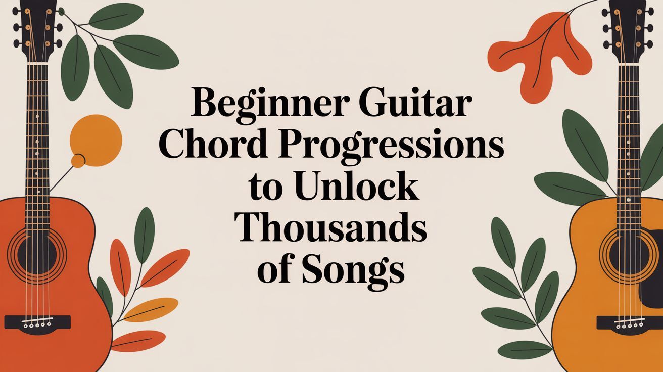 Beginner Guitar Chord Progressions