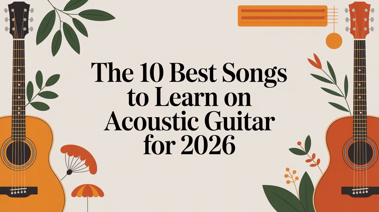 Best Songs To Learn On Acoustic Guitar Best Songs To Learn On Acoustic Guitar