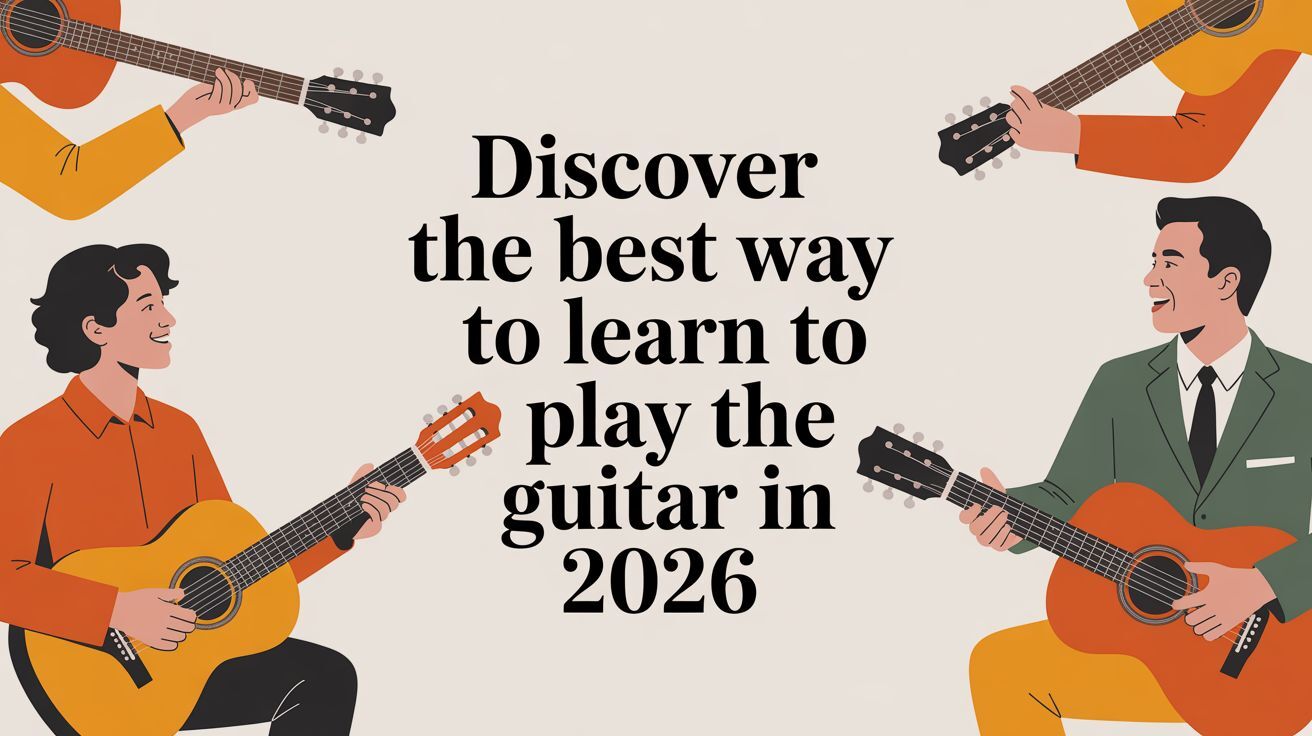 Best Way To Learn To Play The Guitar