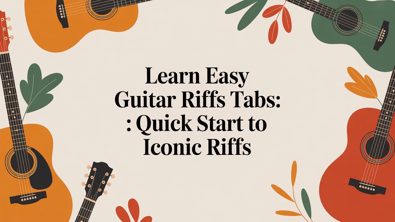 Easy Guitar Riffs Tabs