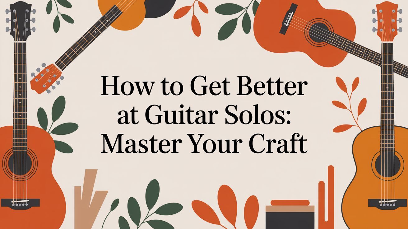 How To Get Better At Guitar Solos How To Get Better At Guitar Solos
