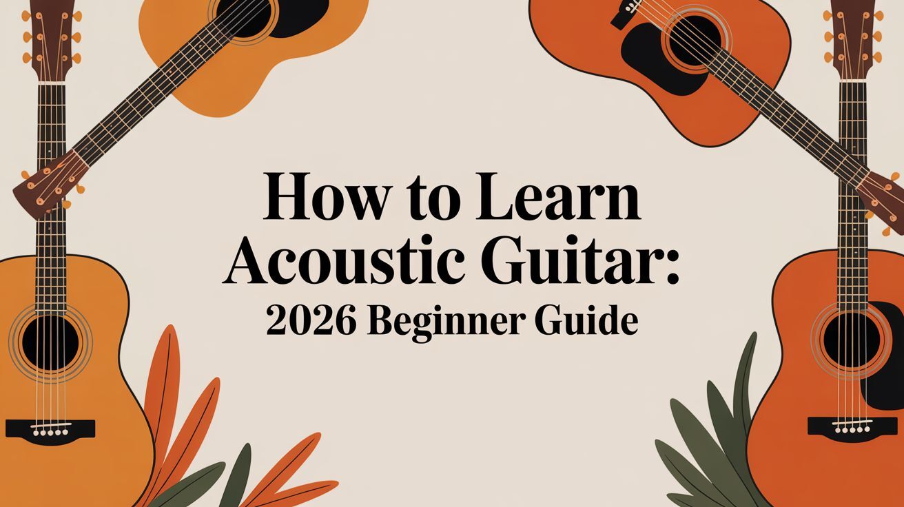 How To Learn Acoustic Guitar
