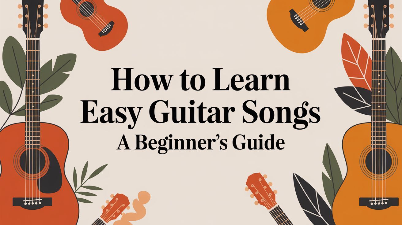 How To Learn Easy Guitar Songs