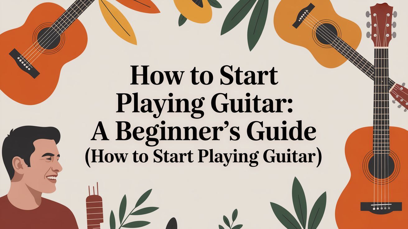 How To Start Playing Guitar