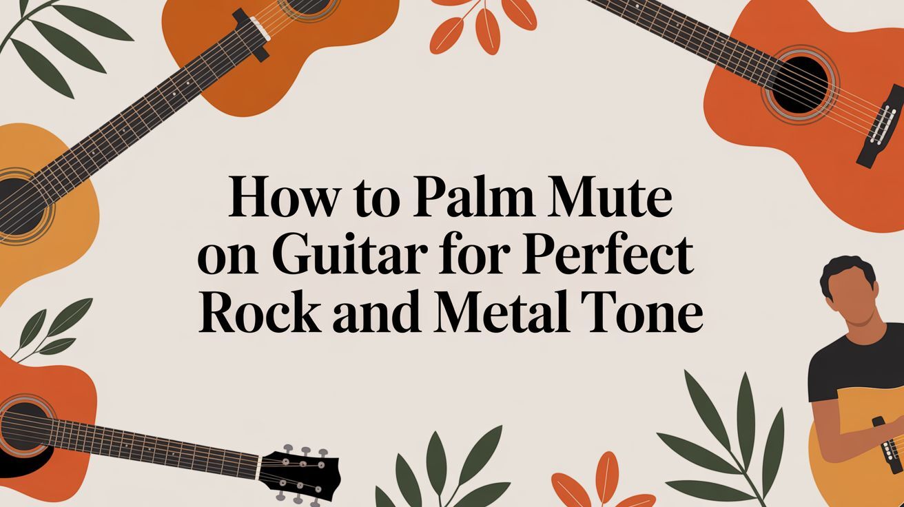How to Palm Mute on Guitar