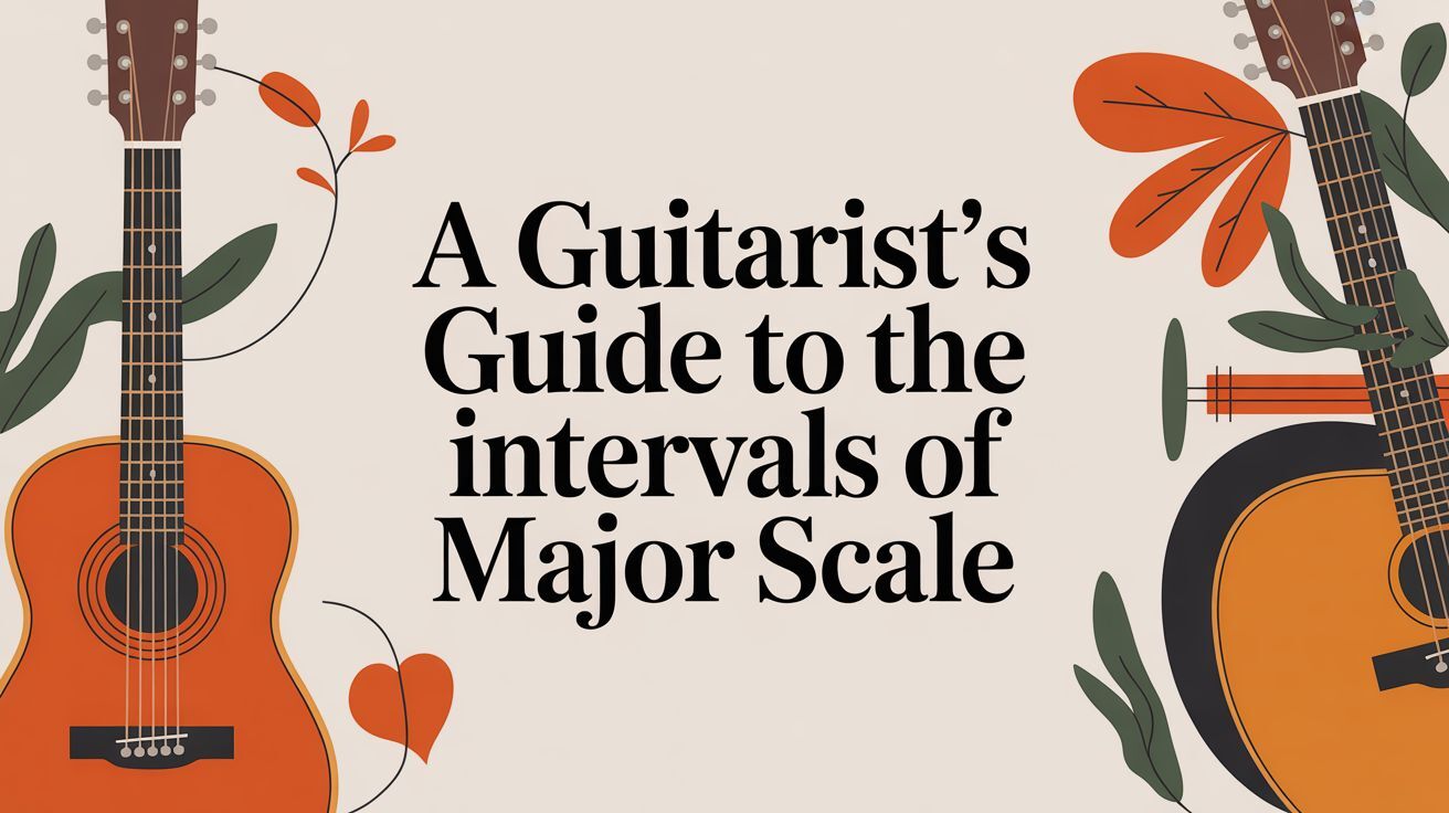 Intervals of Major Scale