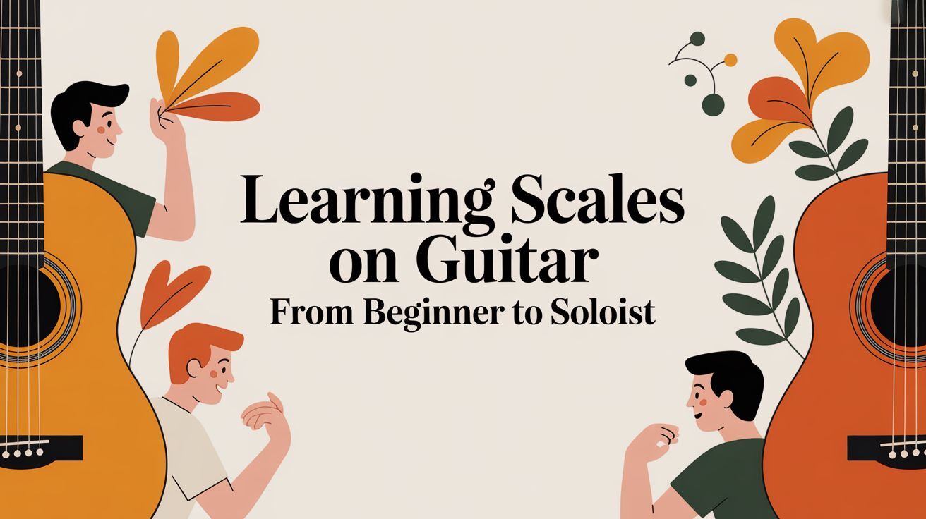 Learning Scales on Guitar