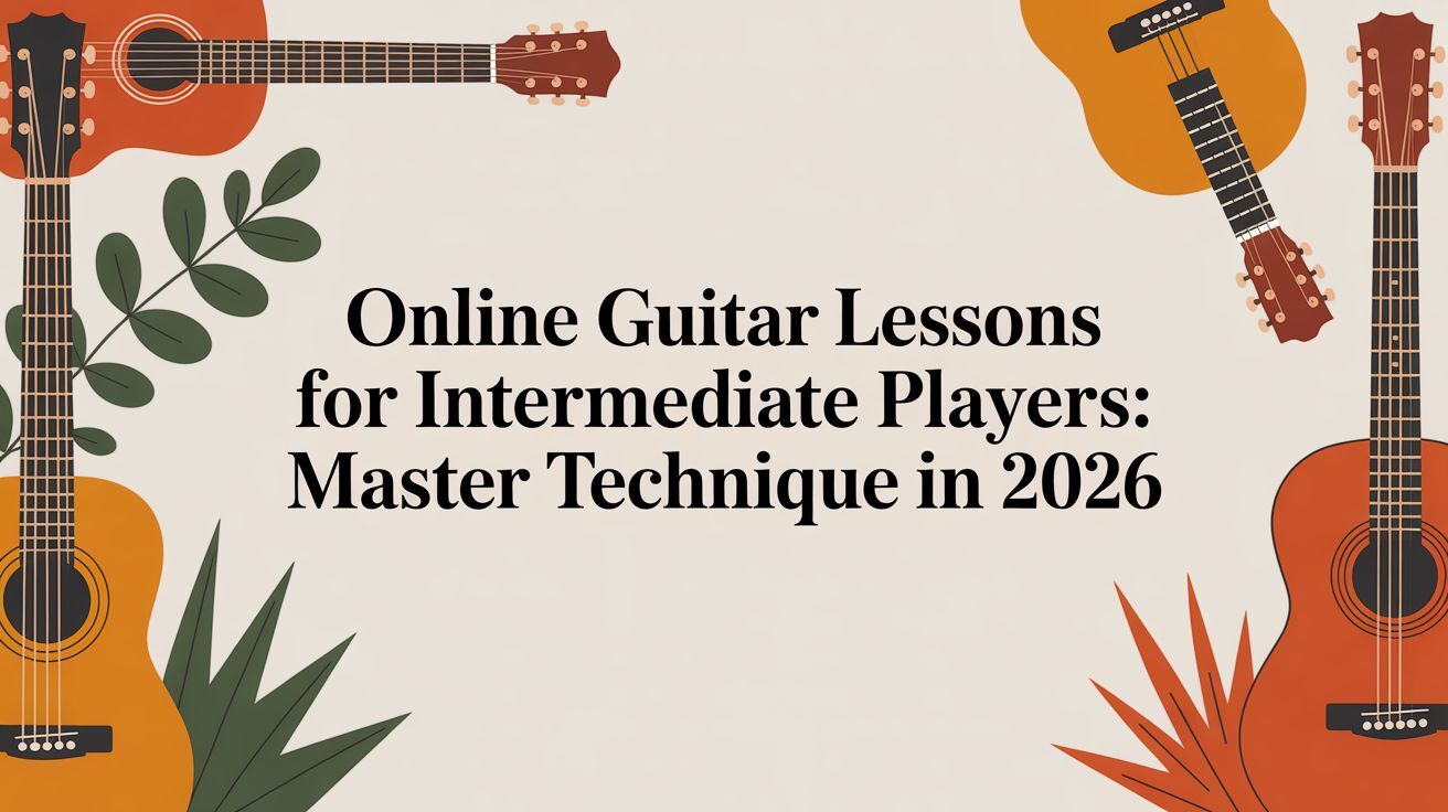 Online Guitar Lessons For Intermediate Players