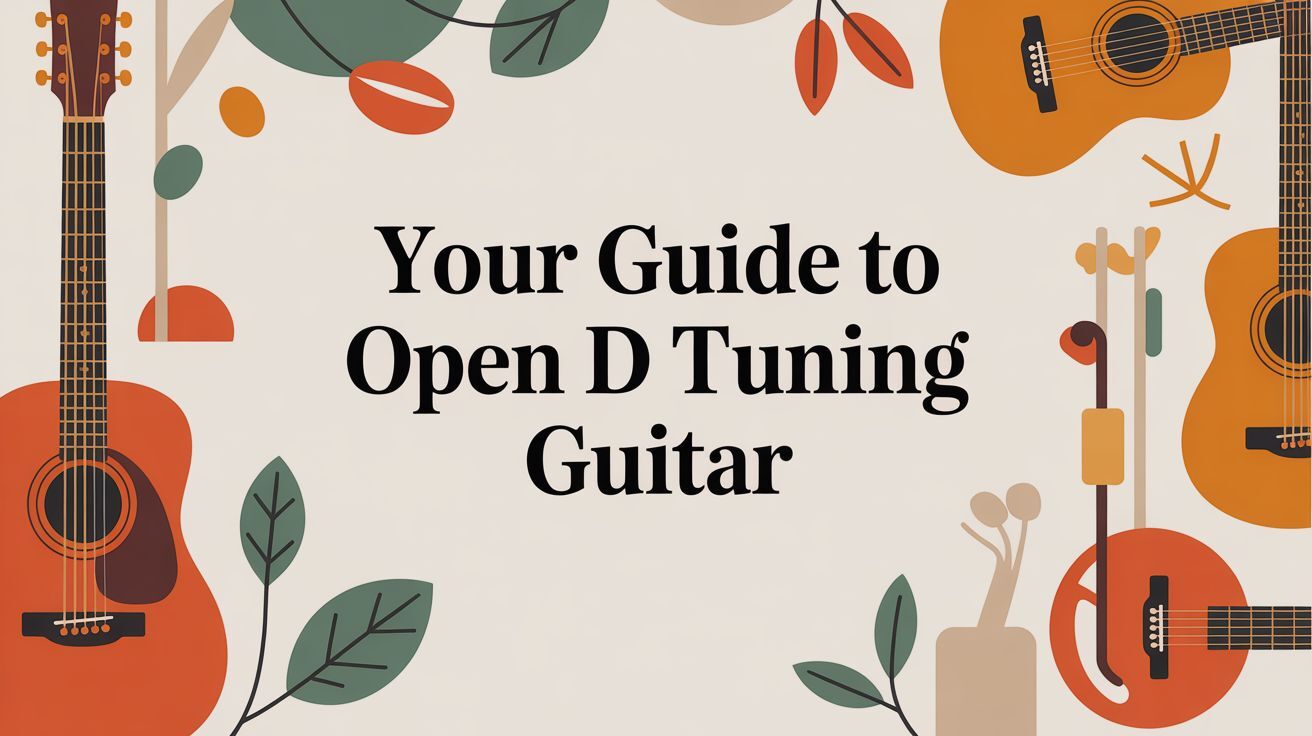 Open D Tuning Guitar