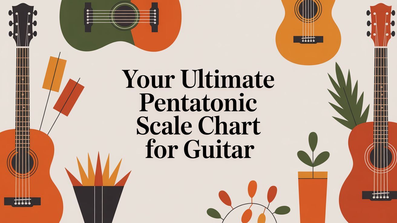 Pentatonic Scale Chart for Guitar