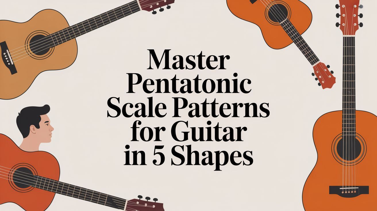 Pentatonic Scale Patterns for Guitar