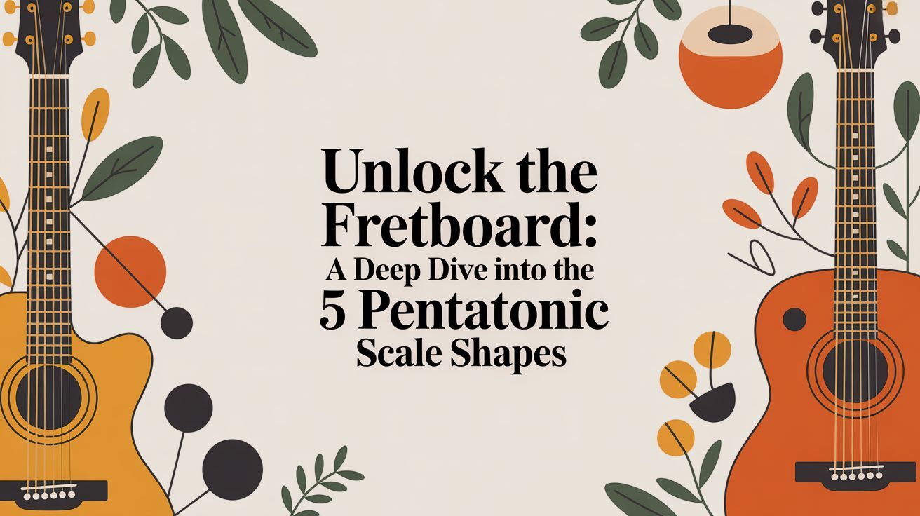 5 Pentatonic Scale Shapes 5 Pentatonic Scale Shapes